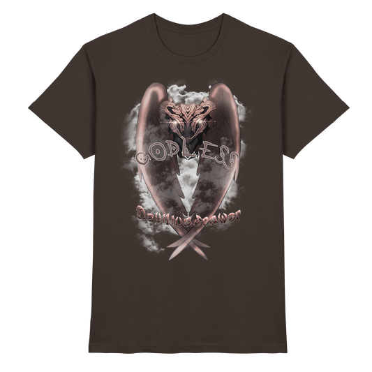 Deviliusdrawer Godless Owl - Premium Shirt