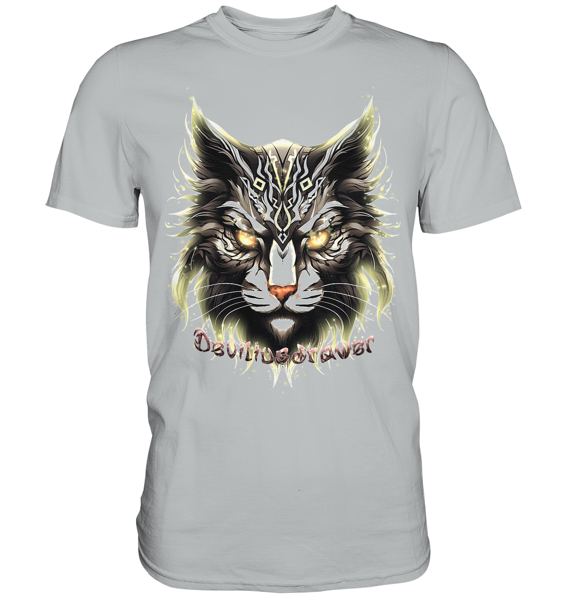 Deviliusdrawer Golden Cat - Premium Shirt