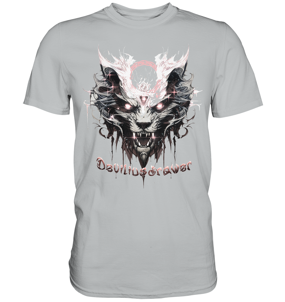 Deviliusdrawer Demonic Glow Cat - Premium Shirt