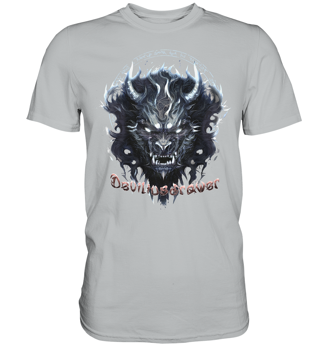 Deviliusdrawer Dark Wolf Mask - Premium Shirt