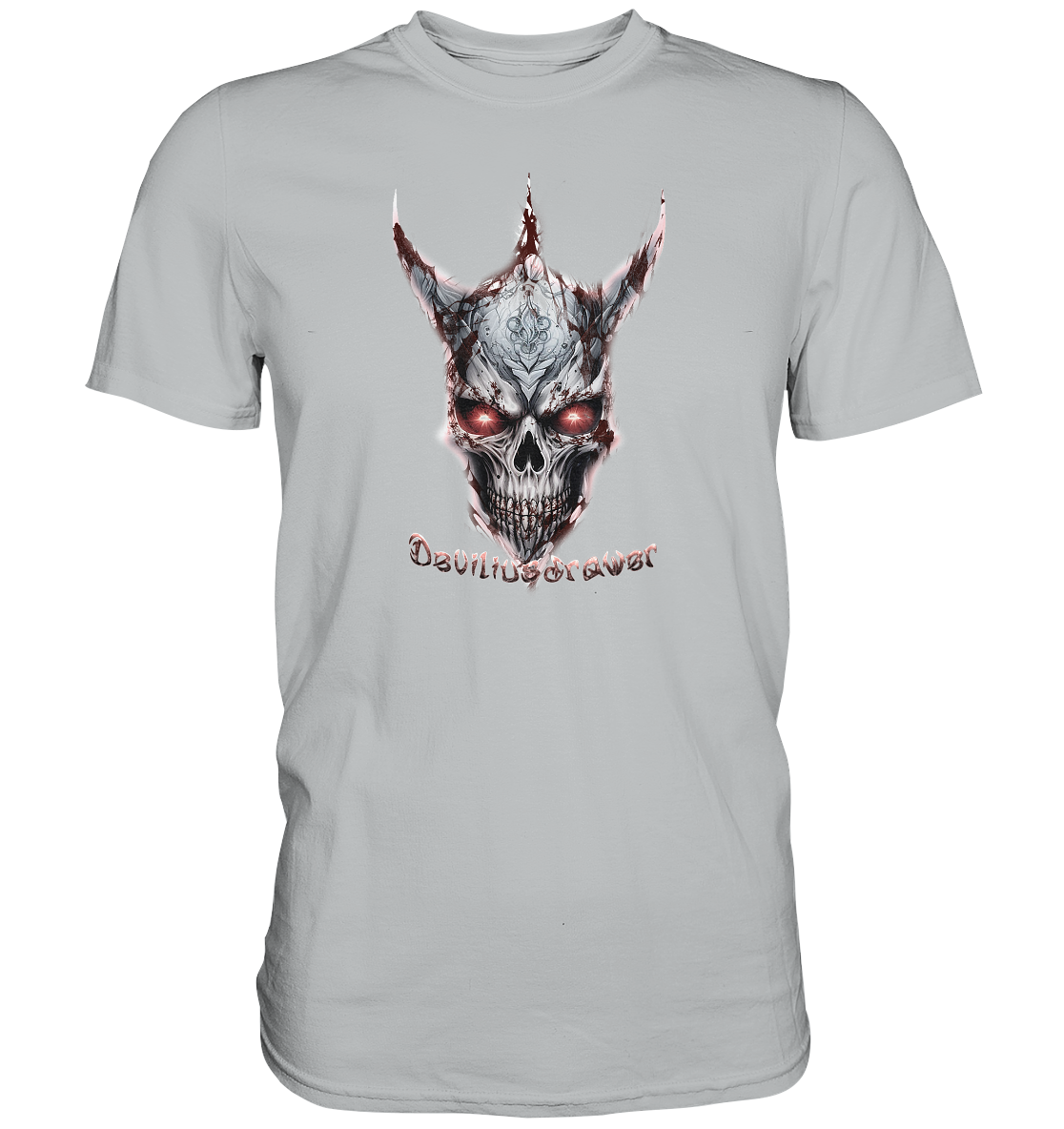 Deviliusdrawer Bloody Skeleton - Premium Shirt