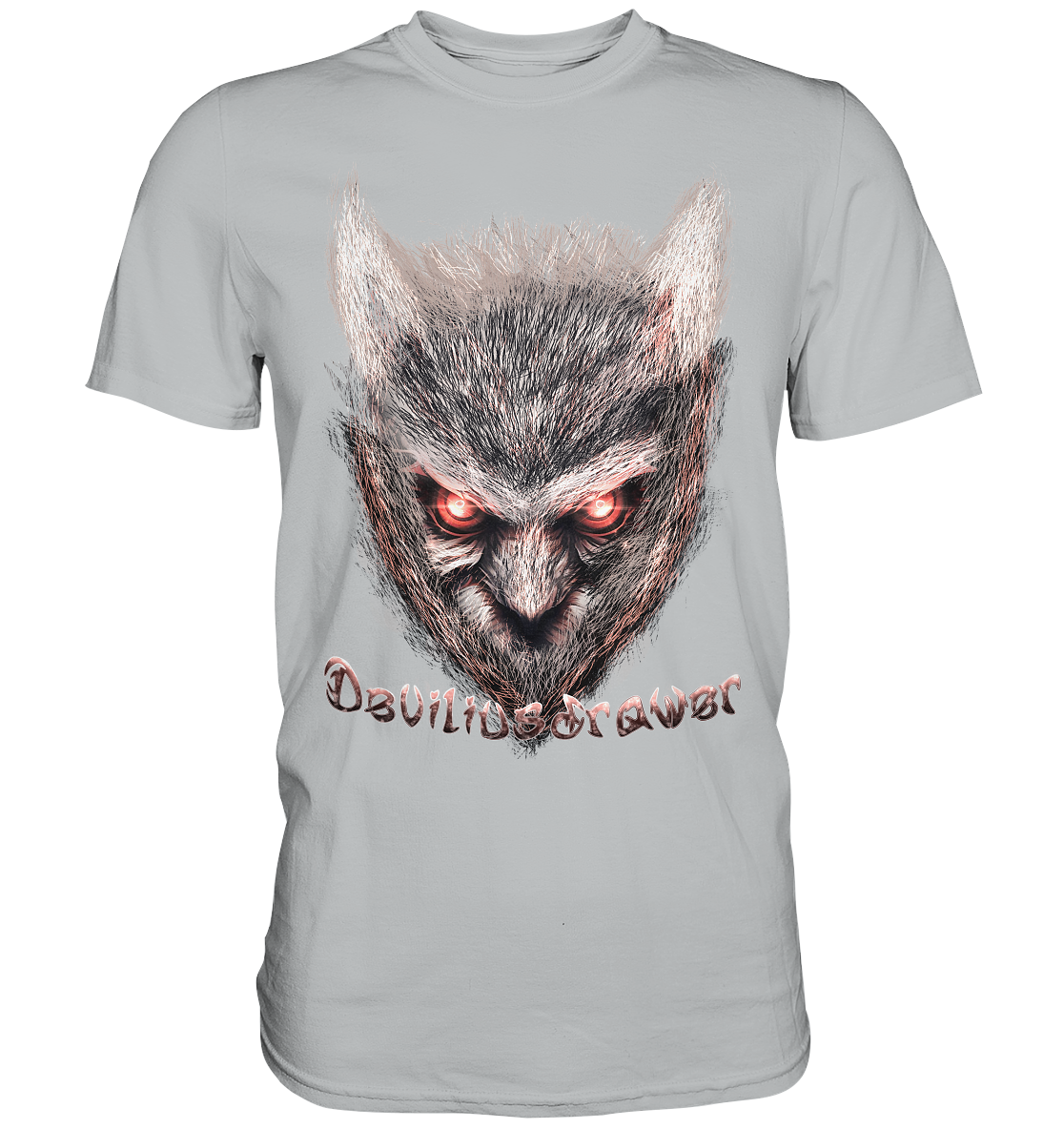 Deviliusdrawer Red Eyed Owl - Premium Shirt