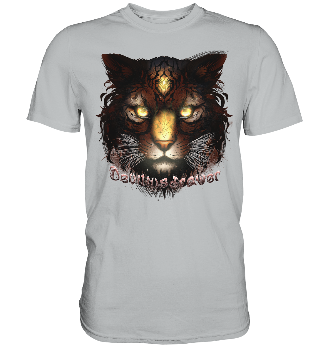 Deviliusdrawer Gold Tigercat - Premium Shirt