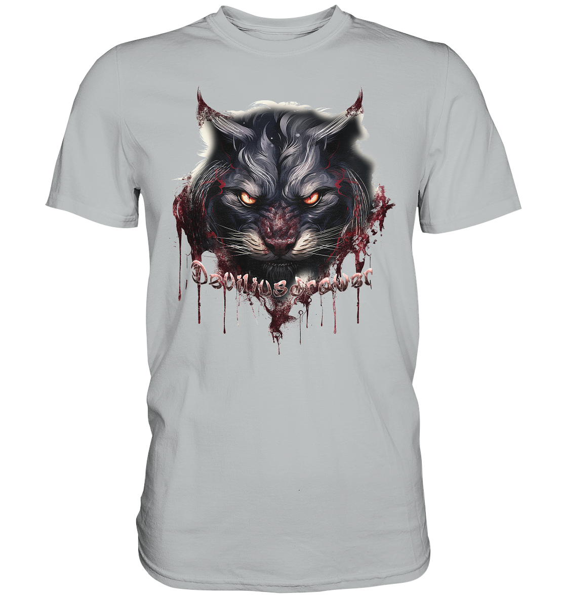 Deviliusdrawer Badass Cat - Premium Shirt