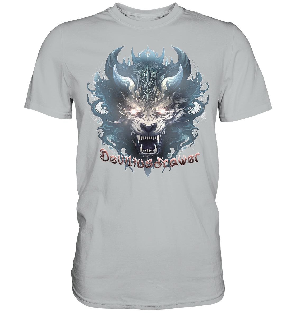 Deviliusdrawer Water Horn Tiger - Premium Shirt