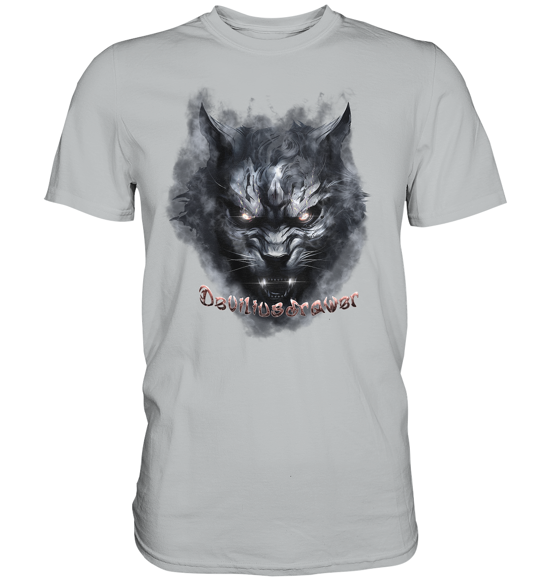 Deviliusdrawer Dark Beast Tiger  - Premium Shirt