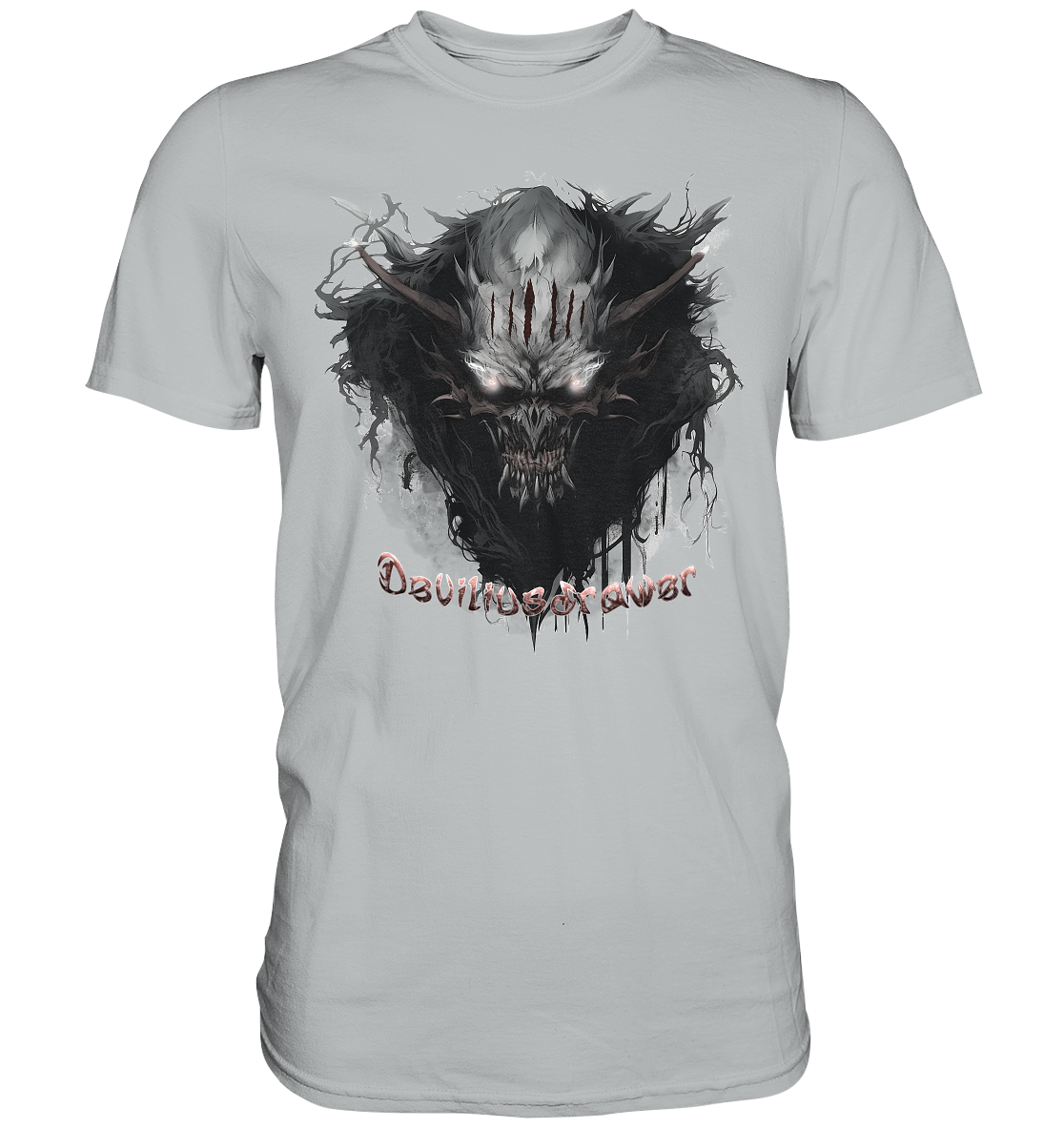 Deviliusdrawer Dark Smoke Demon - Premium Shirt
