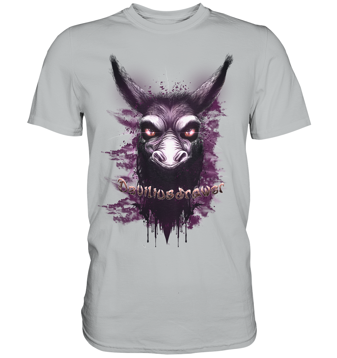 Deviliusdrawer Purple Donkey - Premium Shirt