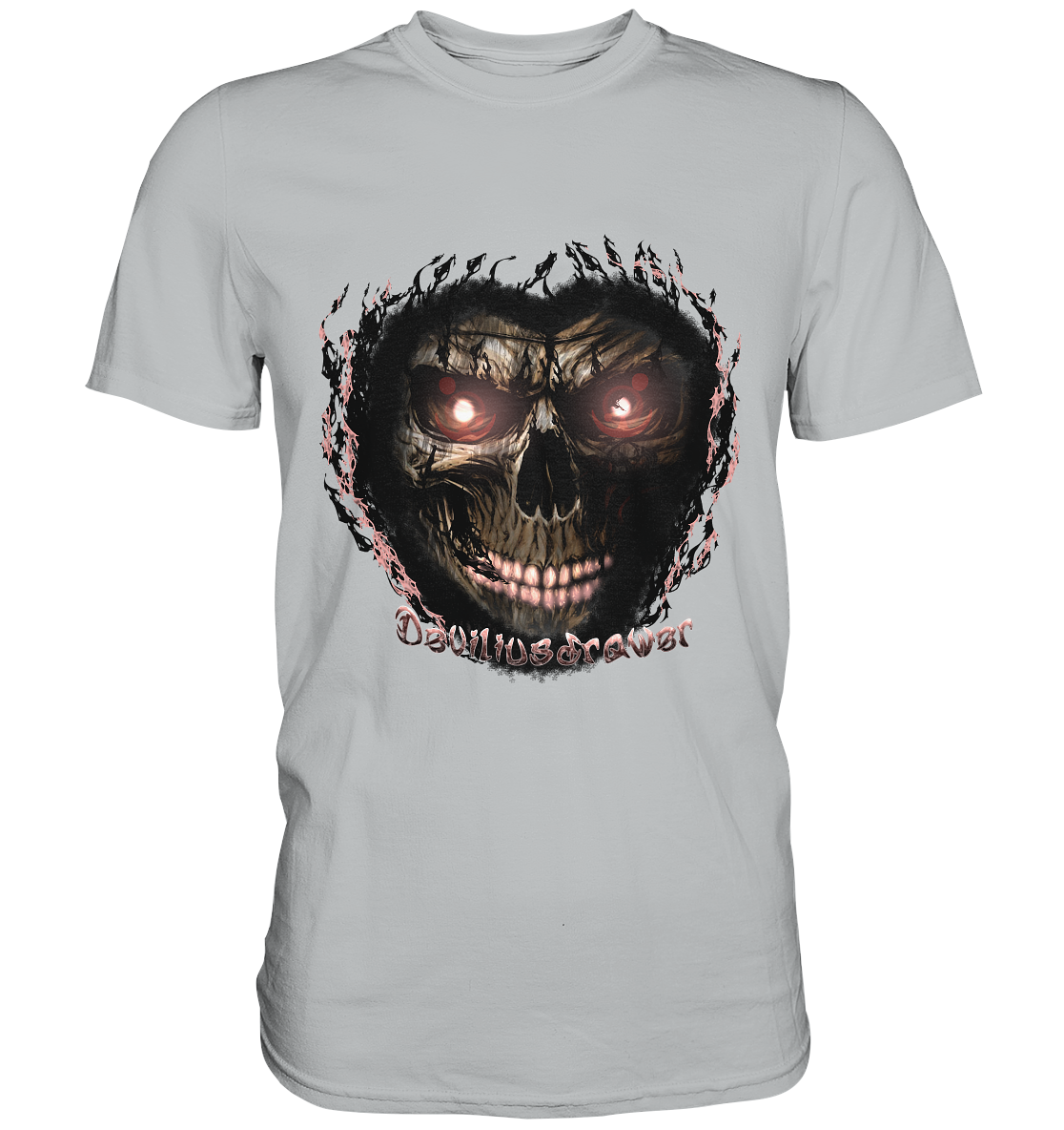 Deviliusdrawer Glow Skeleton - Premium Shirt