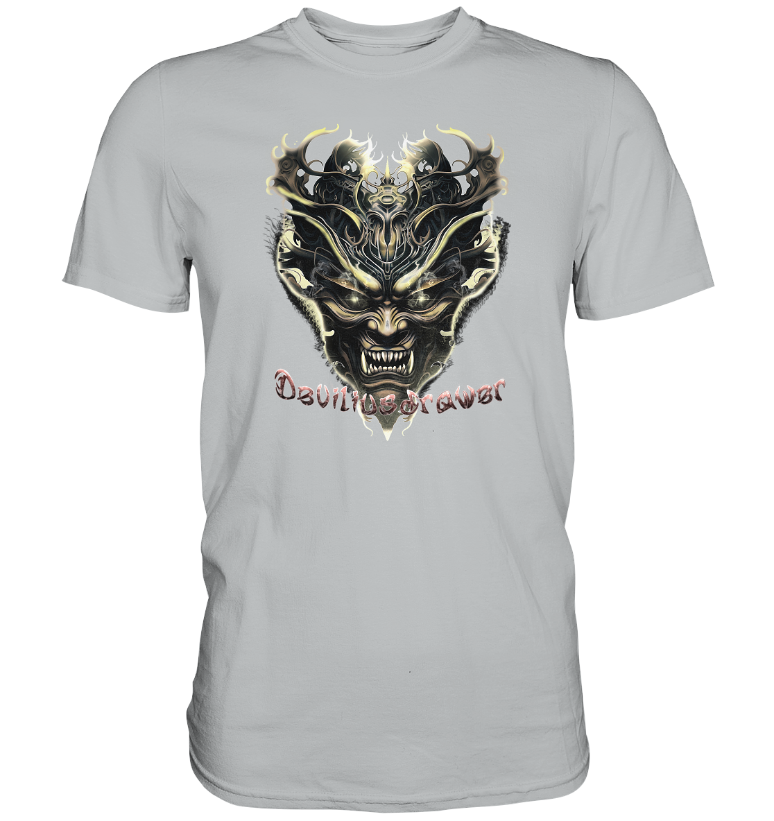 Deviliusdrawer Golden Demon Vampire - Premium Shirt