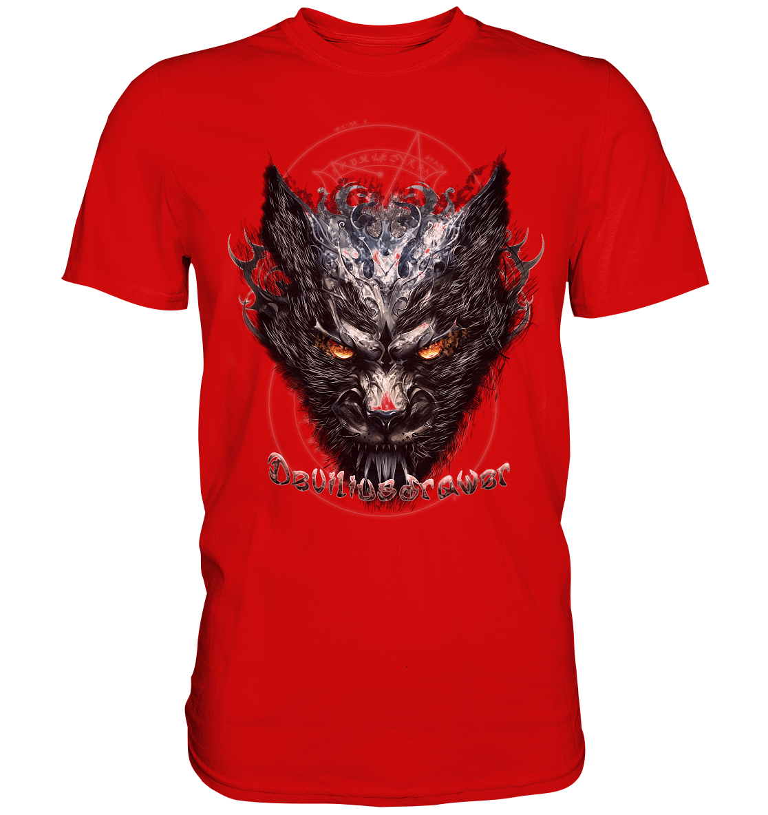 Deviliusdrawer Iron Cat - Premium Shirt