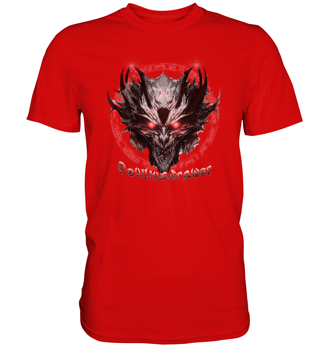 Deviliusdrawer Magic Glow Devil - Premium Shirt