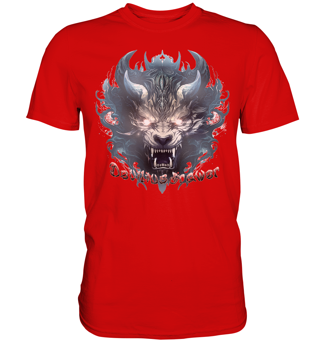 Deviliusdrawer Water Horn Tiger - Premium Shirt