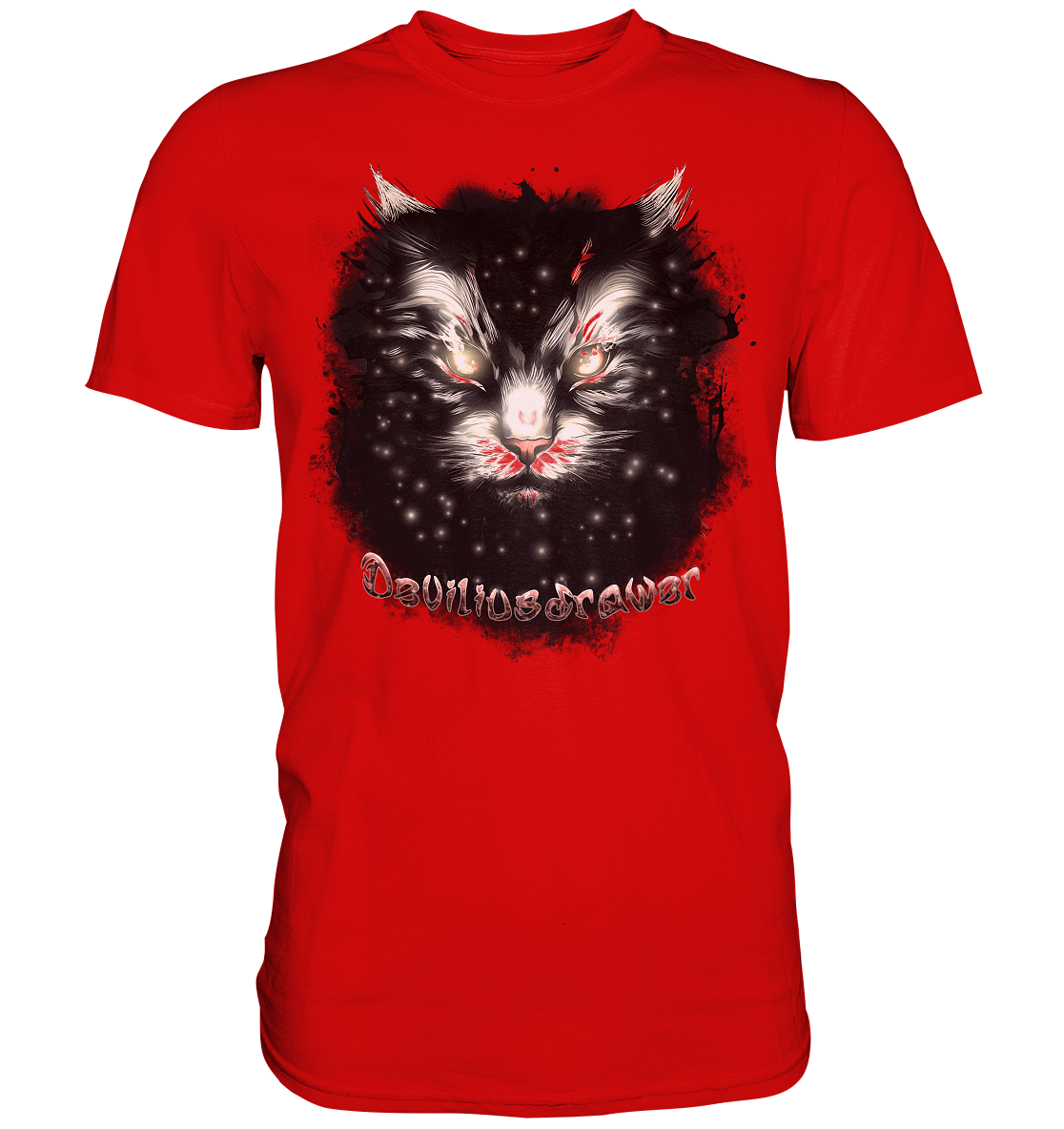 Deviliusdrawer Star Cat - Premium Shirt