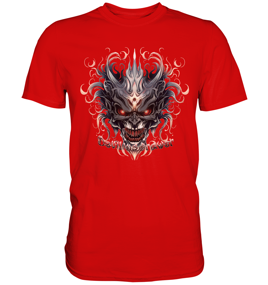 Deviliusdrawer Demon Mask - Premium Shirt