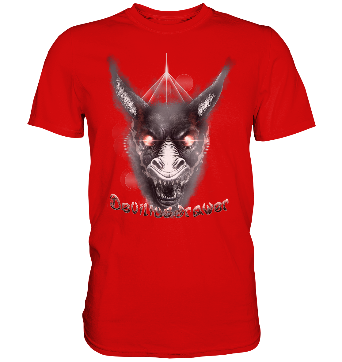 Deviliusdrawer Evil Donkey - Premium Shirt