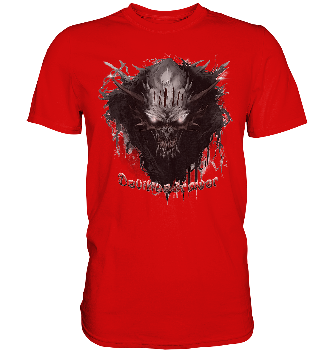 Deviliusdrawer Dark Smoke Demon - Premium Shirt