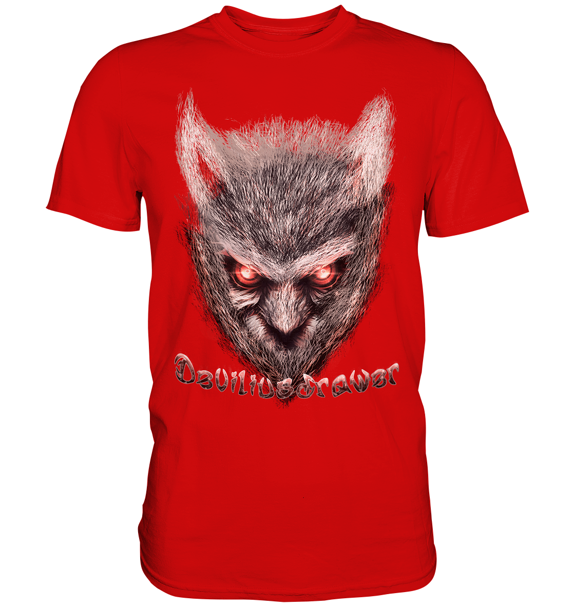 Deviliusdrawer Red Eyed Owl - Premium Shirt