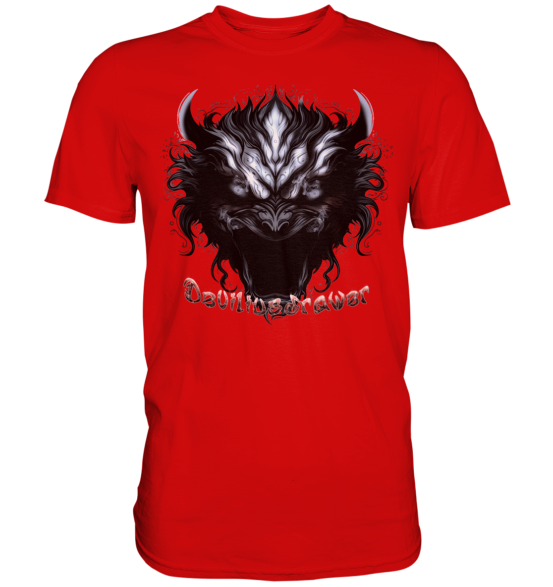 Deviliusdrawer Zombie Demon - Premium Shirt