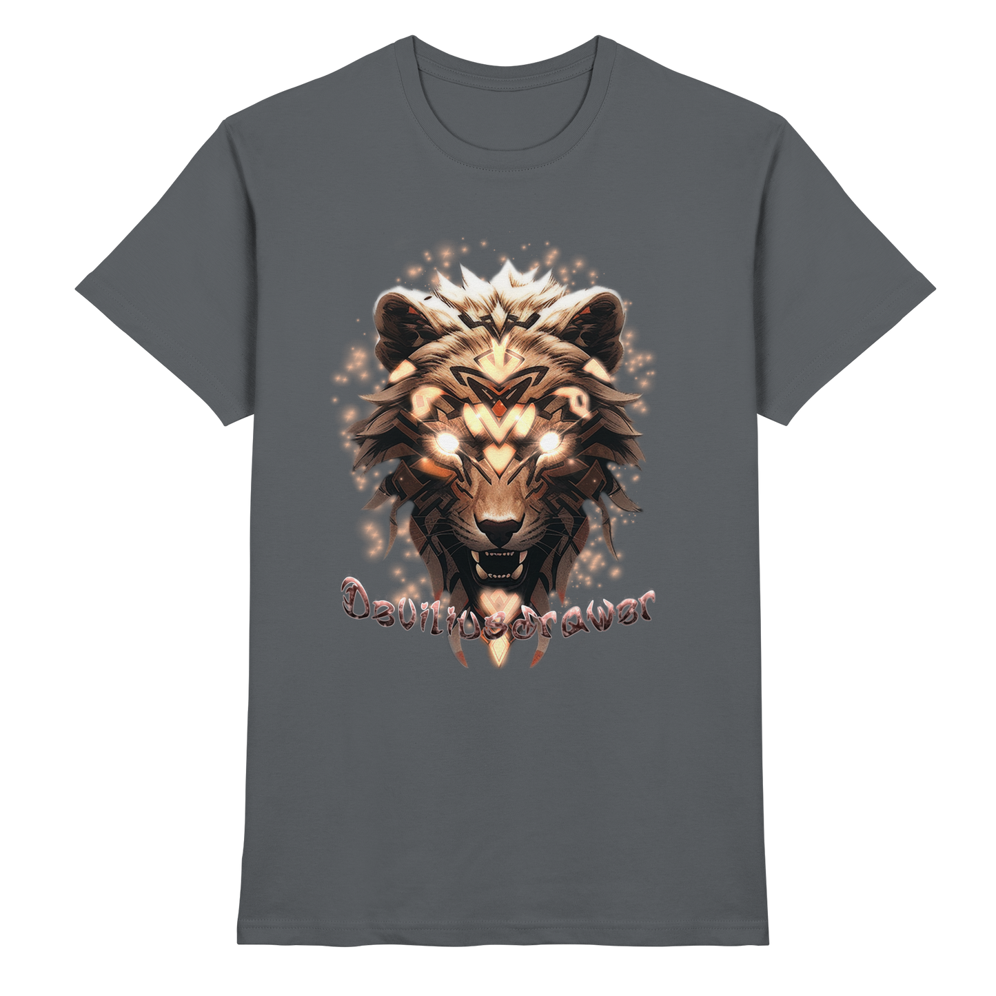 Deviliusdrawer Gold Weartiger - Premium Shirt