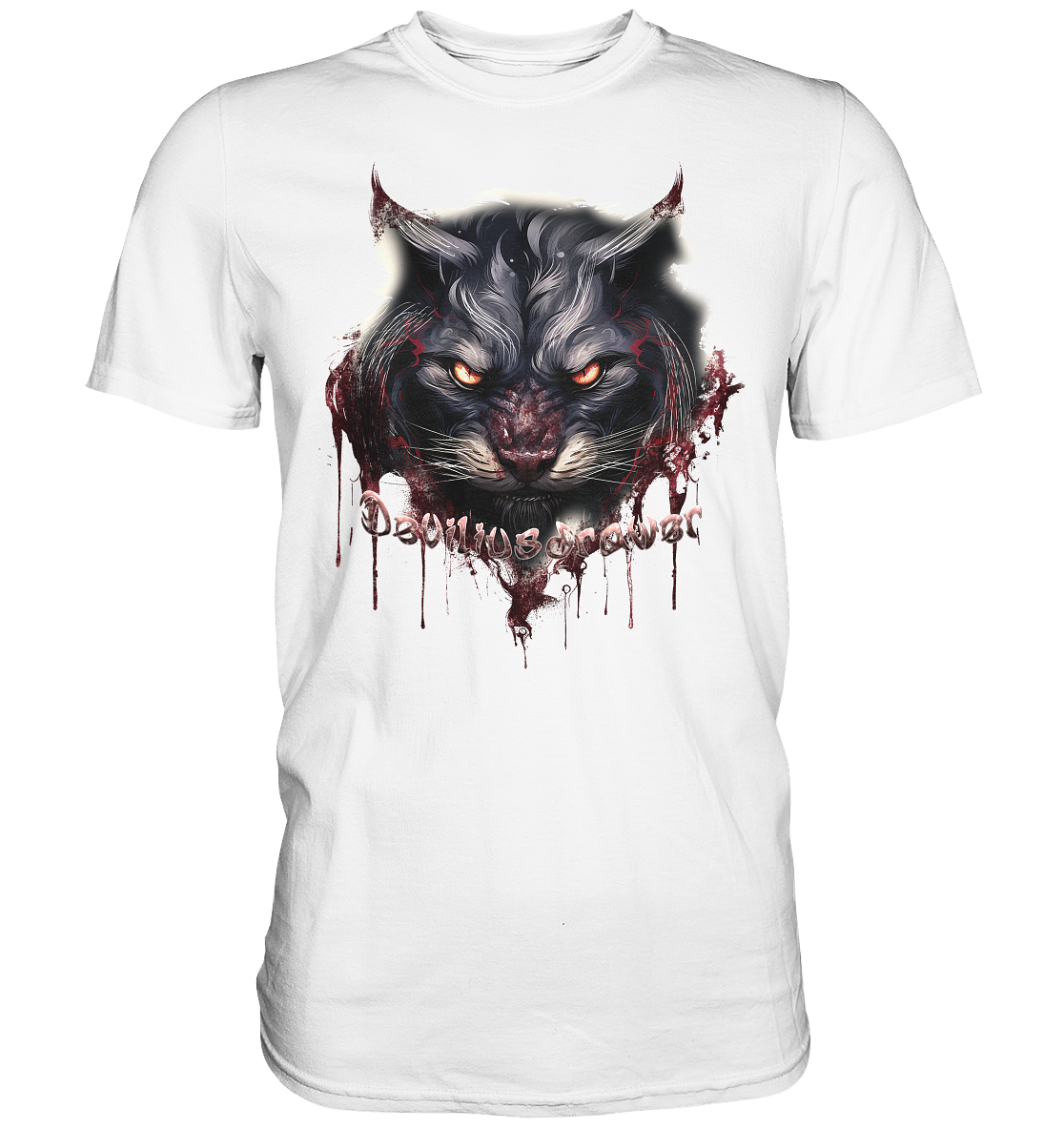 Deviliusdrawer Badass Cat - Premium Shirt