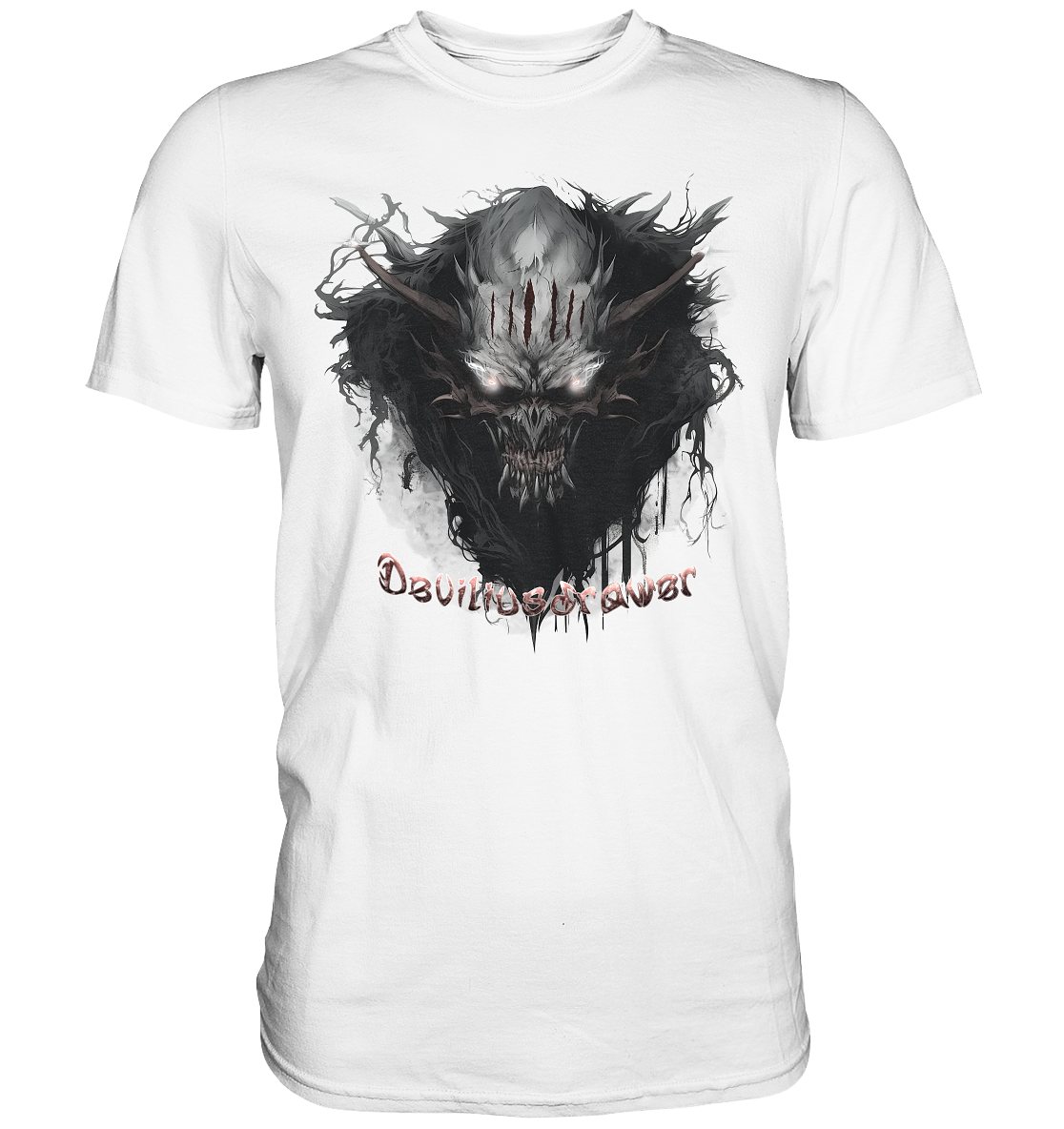 Deviliusdrawer Dark Smoke Demon - Premium Shirt