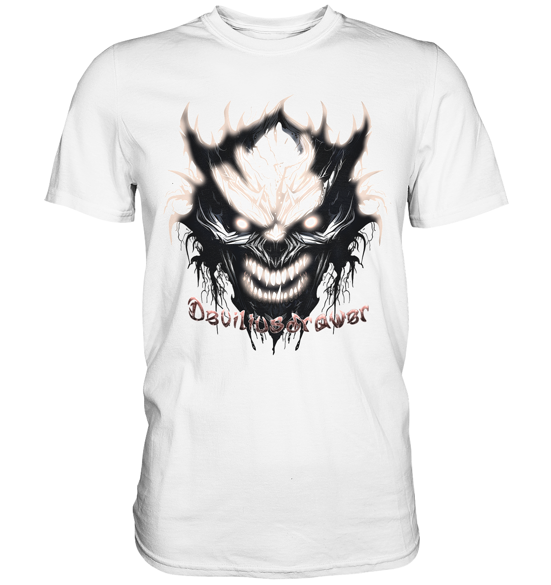 Deviliusdrawer Crazy Glow Devil - Premium Shirt