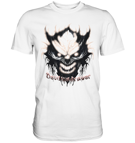 Deviliusdrawer Crazy Glow Devil - Premium Shirt