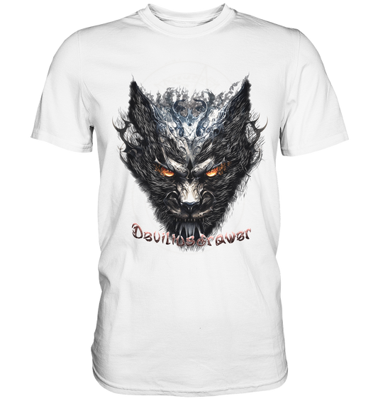 Deviliusdrawer Iron Cat - Premium Shirt