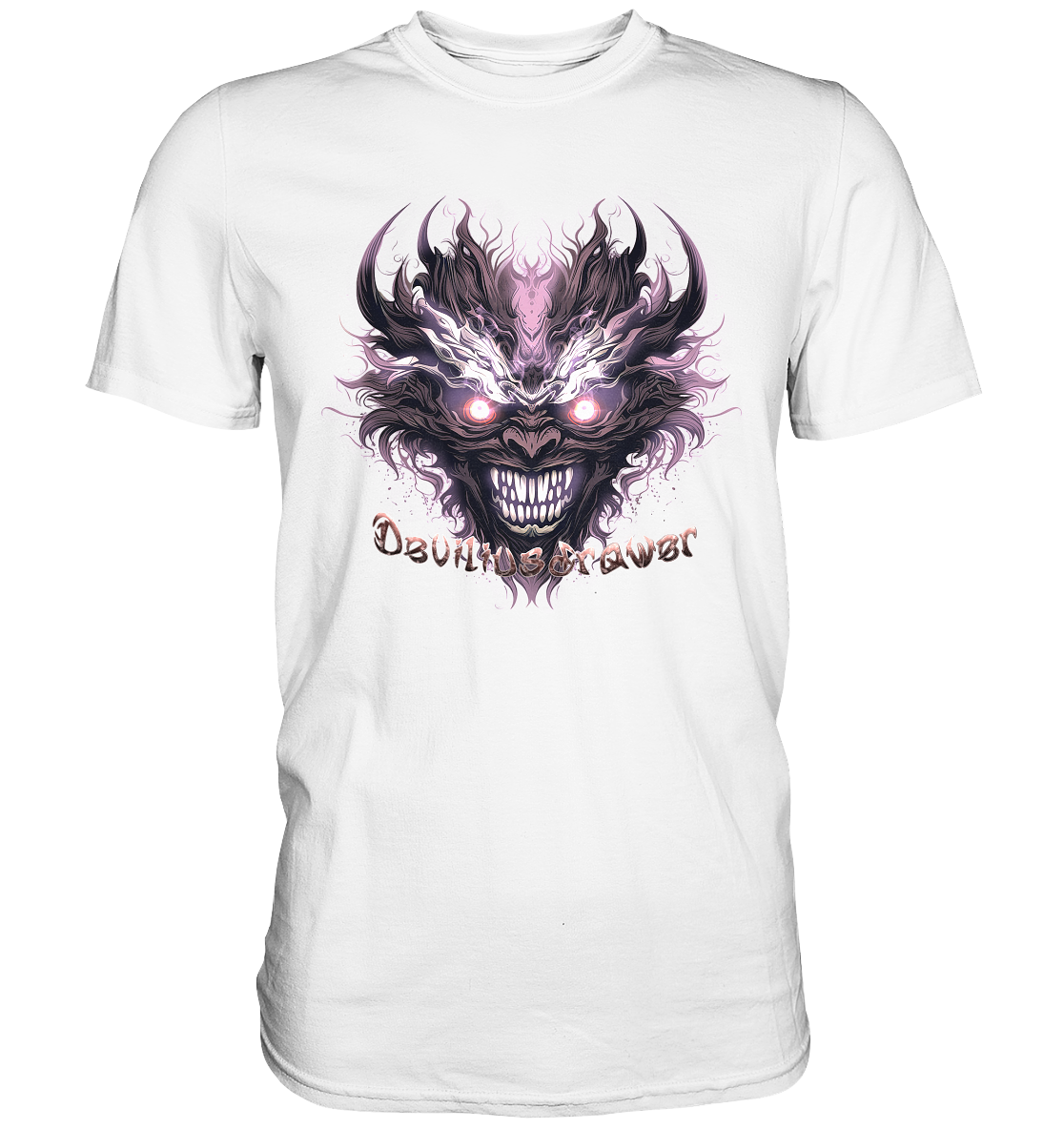 Deviliusdrawer Crazy Mask - Premium Shirt