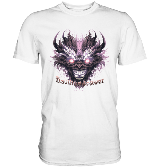Deviliusdrawer Crazy Mask - Premium Shirt