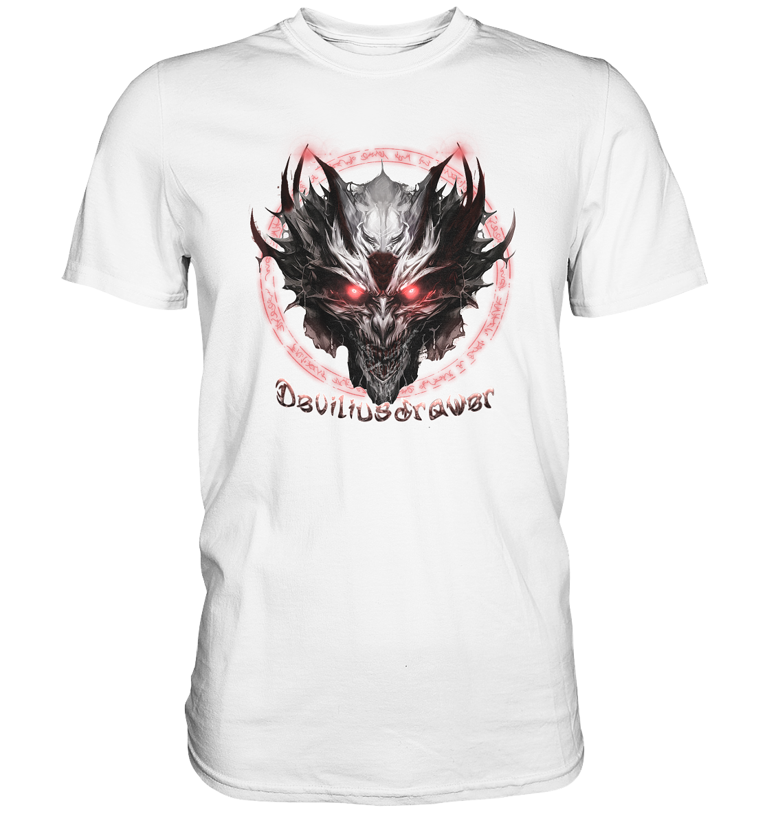 Deviliusdrawer Magic Glow Devil - Premium Shirt