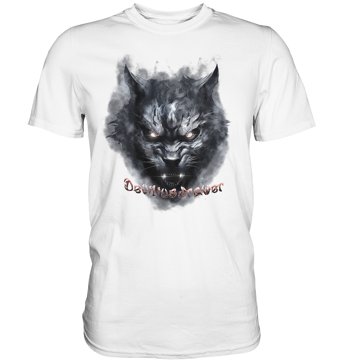 Deviliusdrawer Dark Beast Tiger  - Premium Shirt