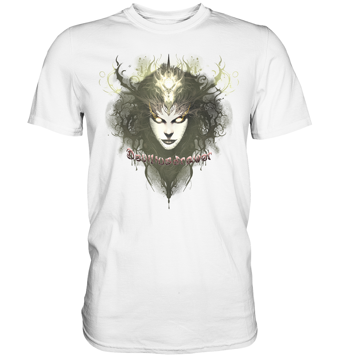 Deviliusdrawer Golden Demonica - Premium Shirt