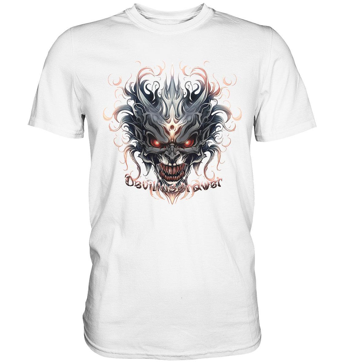 Deviliusdrawer Demon Mask - Premium Shirt