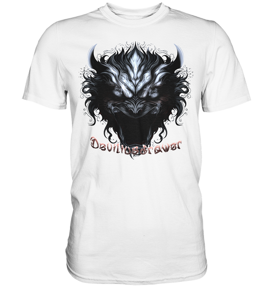 Deviliusdrawer Zombie Demon - Premium Shirt