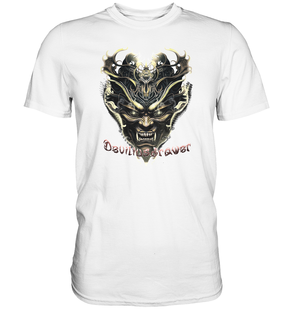 Deviliusdrawer Golden Demon Vampire - Premium Shirt