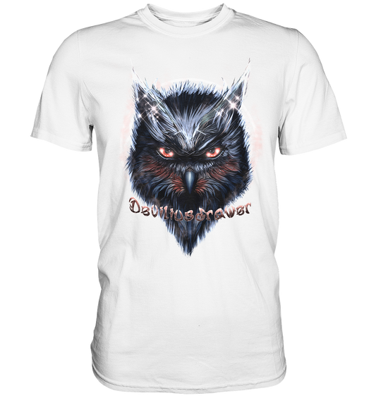 Deviliusdrawer Fire Owl - Premium Shirt