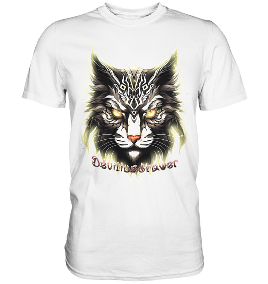 Deviliusdrawer Golden Cat - Premium Shirt