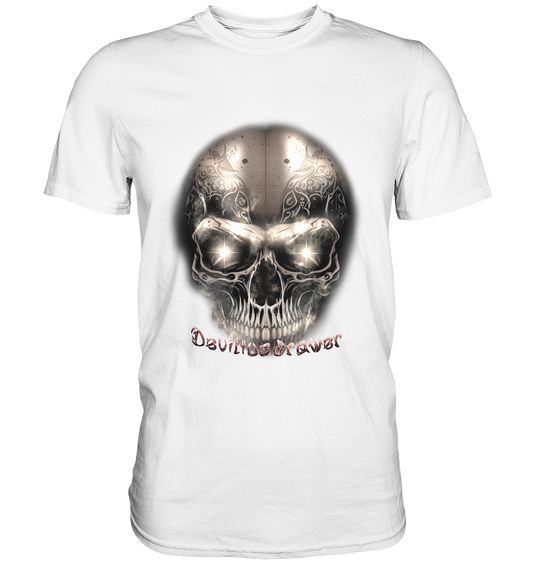 Deviliusdrawer Fire Skeleton Iron - Premium Shirt