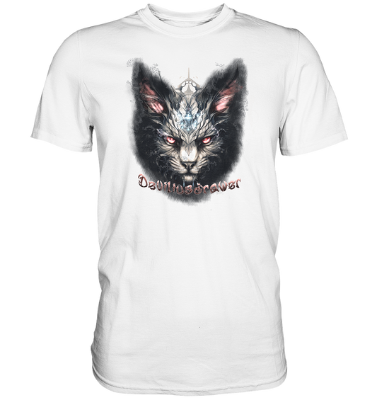 Deviliusdrawer Myshtical Redeyed Cat - Premium Shirt