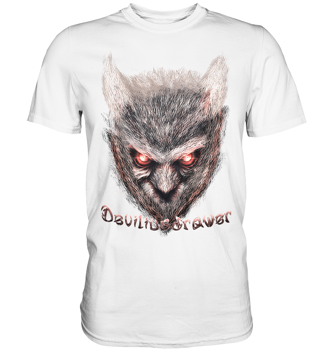 Deviliusdrawer Red Eyed Owl - Premium Shirt