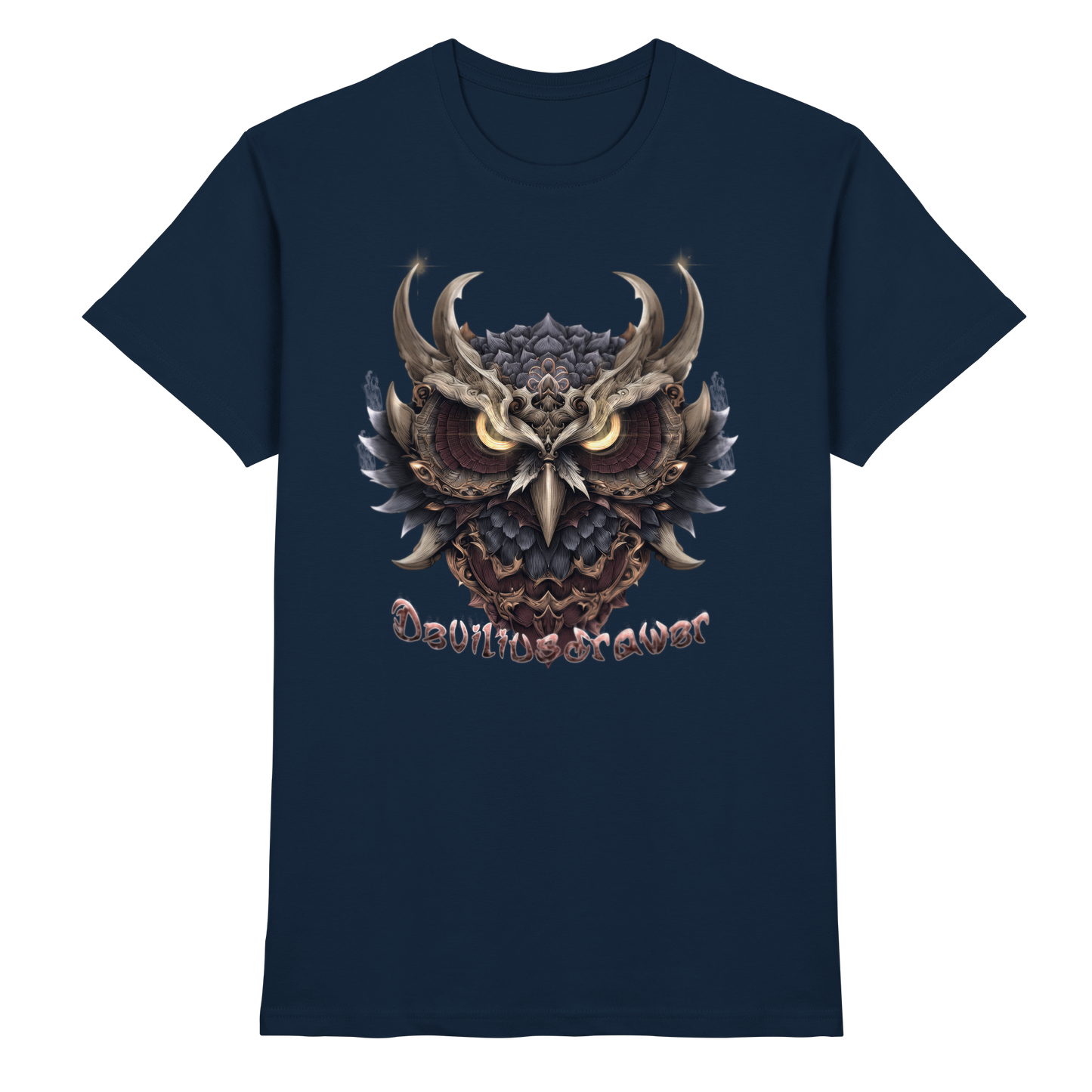 Deviliusdrawer Golden Owl - Premium Shirt