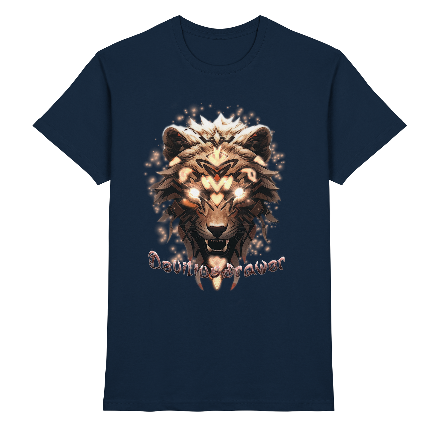 Deviliusdrawer Gold Weartiger - Premium Shirt