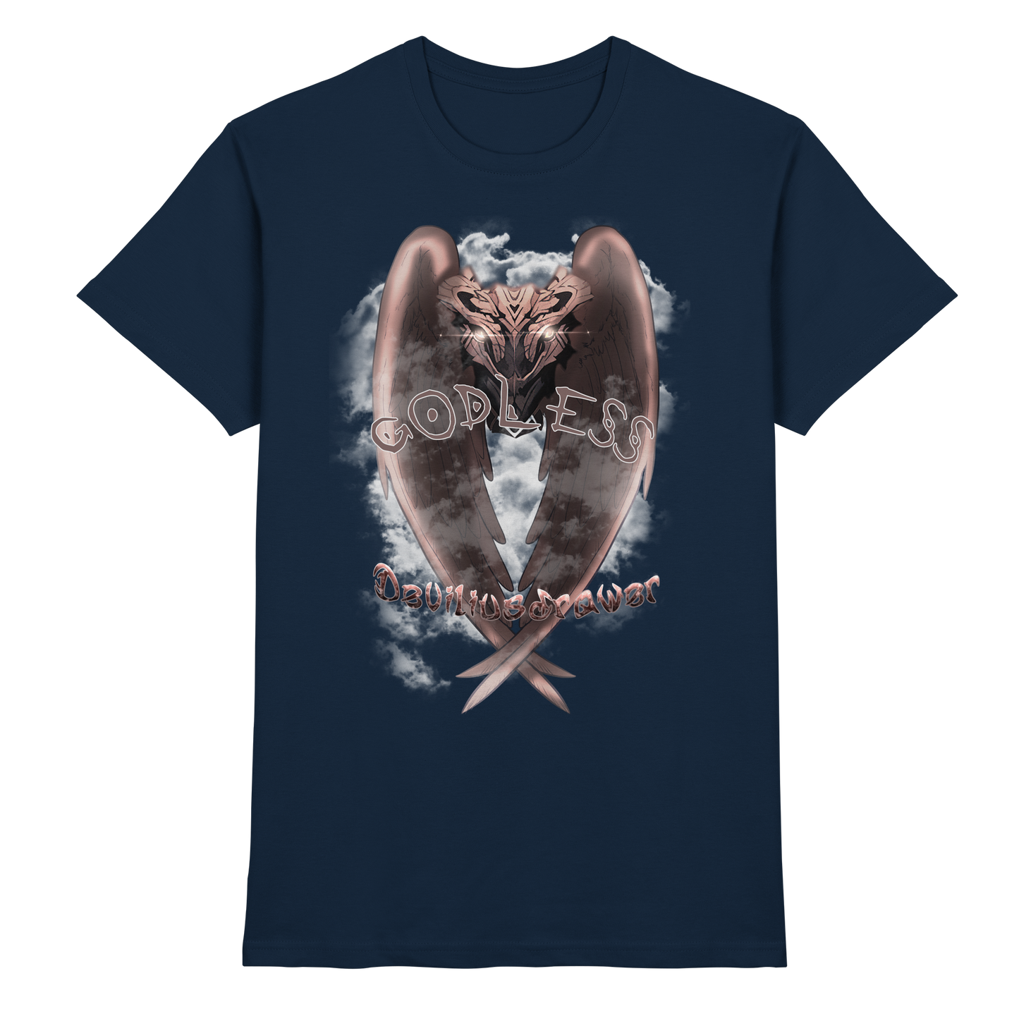 Deviliusdrawer Godless Owl - Premium Shirt