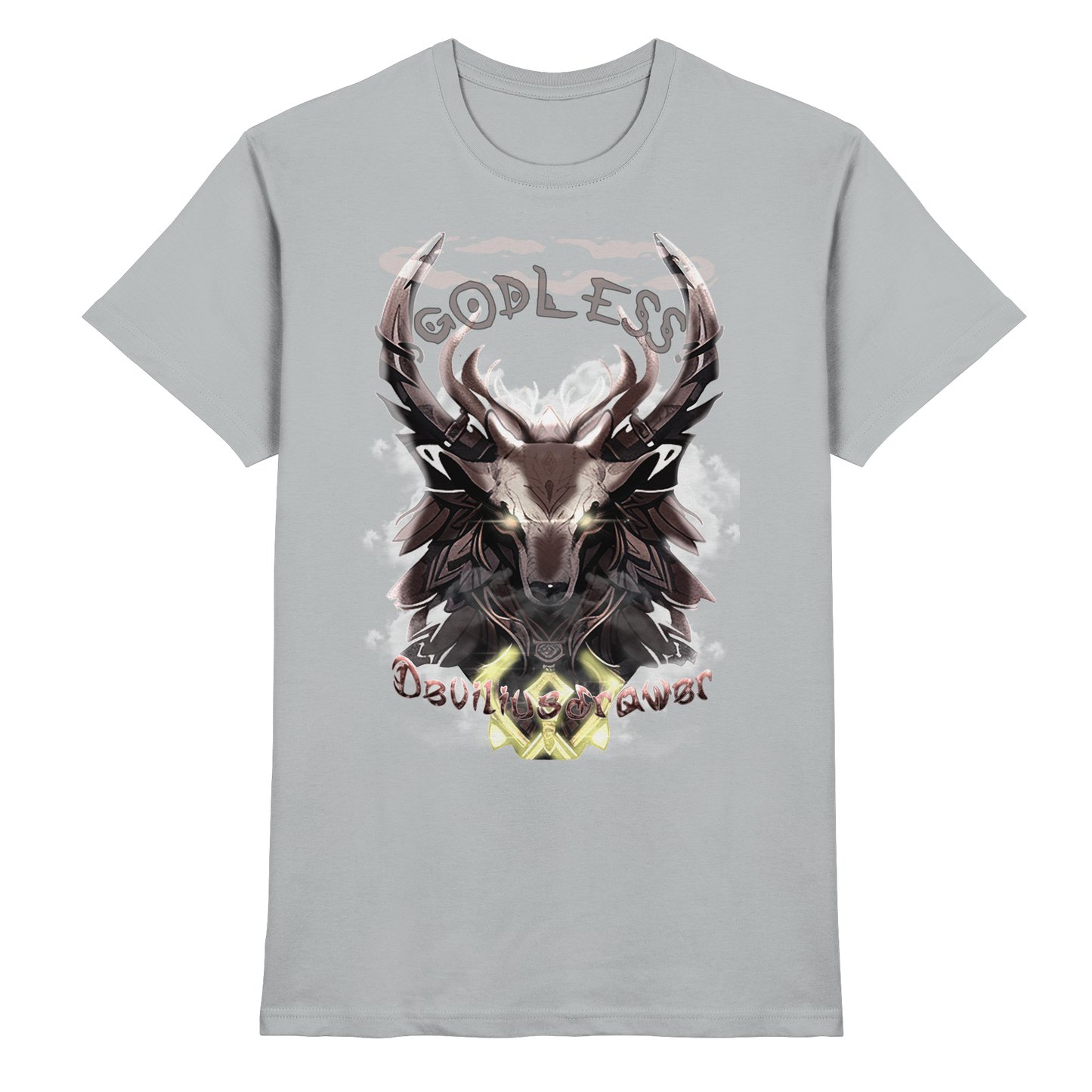Deviliusdrawer Godless Deer - Premium Shirt
