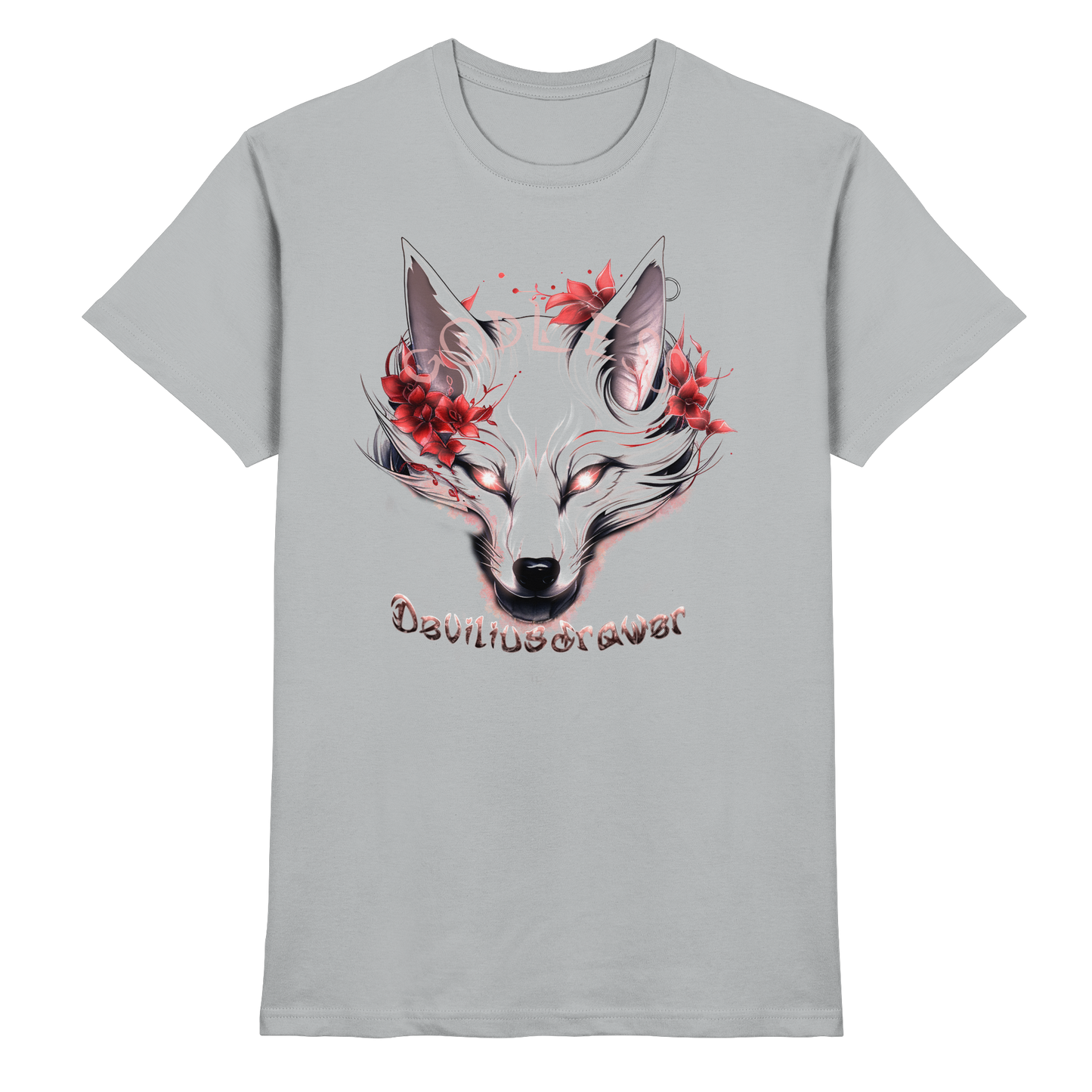 Deviliusdrawer Kitsune Wolf - Premium Shirt
