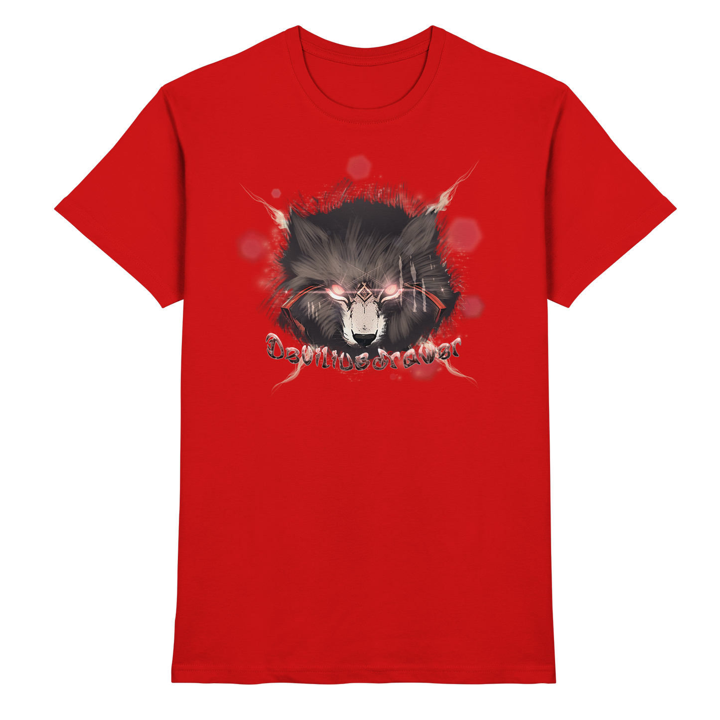 Deviliusdrawer Sparking Wolf - Premium Shirt