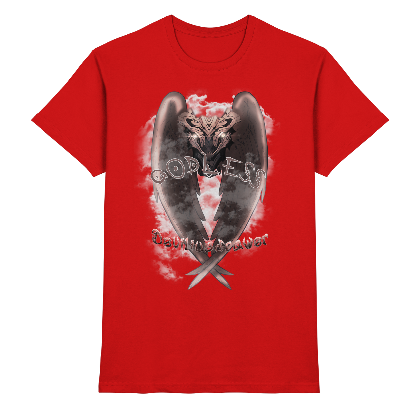 Deviliusdrawer Godless Owl - Premium Shirt