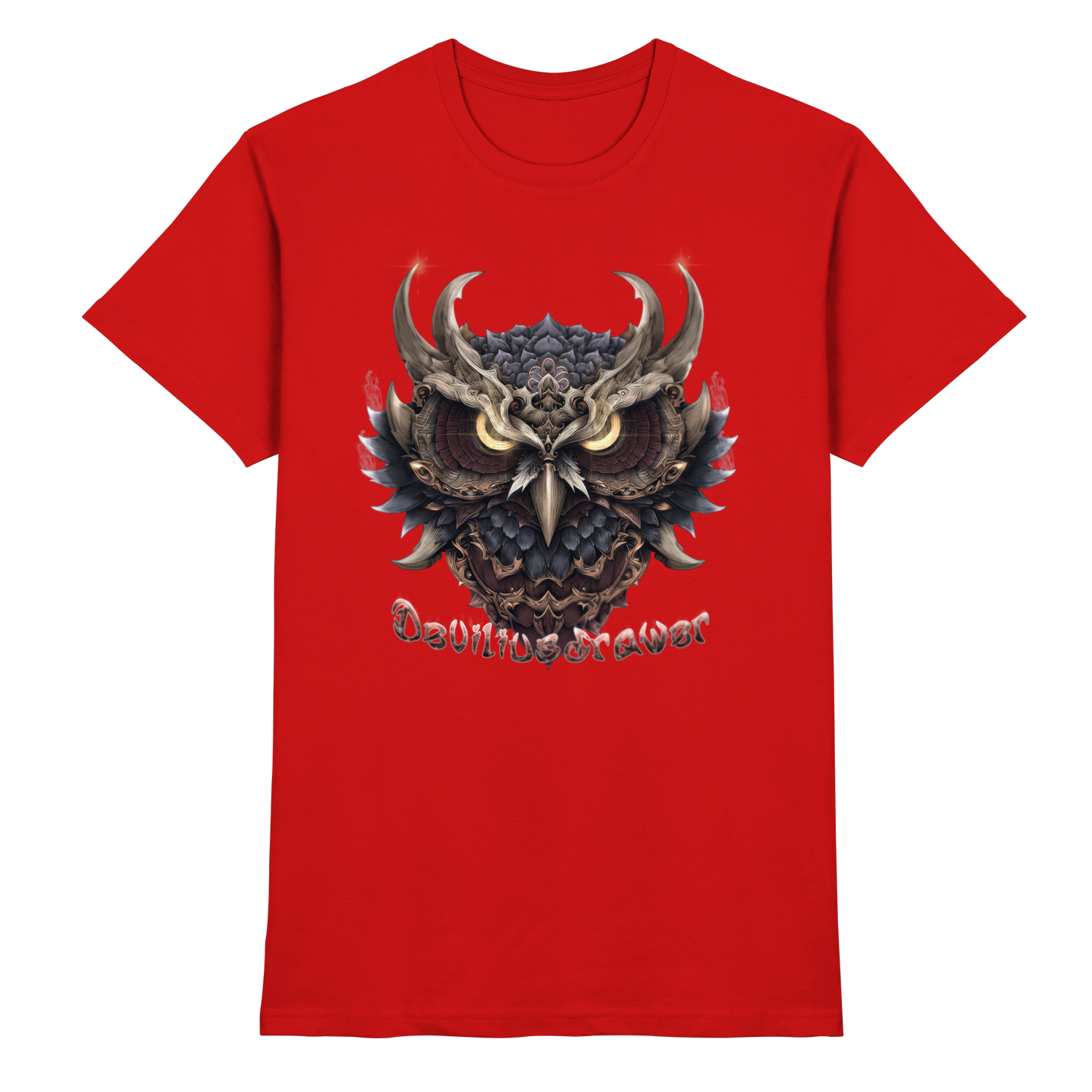Deviliusdrawer Golden Owl - Premium Shirt